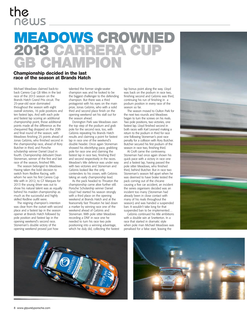 GT Porsche Preview Pages