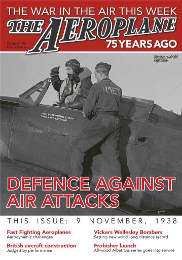 Aeroplane Weekly - The War in the Air 75 years ago issue 