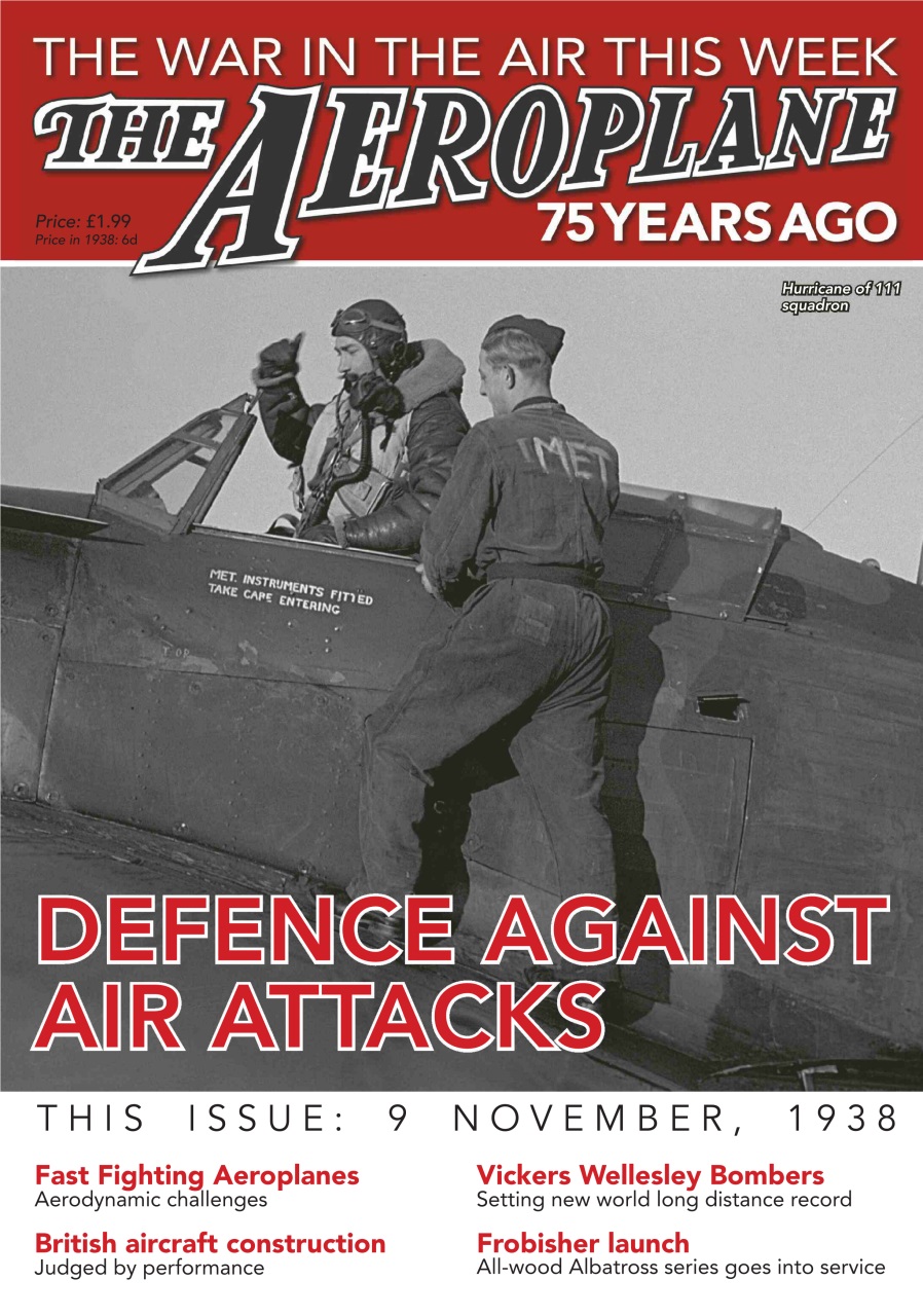 Aeroplane Weekly - The War in the Air 75 years ago Preview Pages