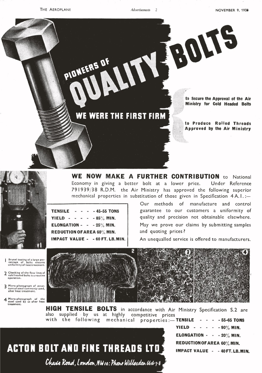 Aeroplane Weekly - The War in the Air 75 years ago Preview Pages