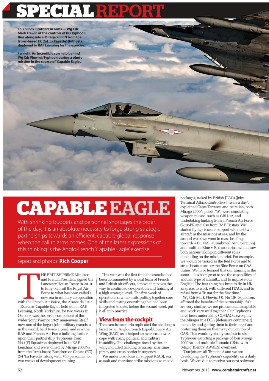 Combat Aircraft Journal Preview Pages