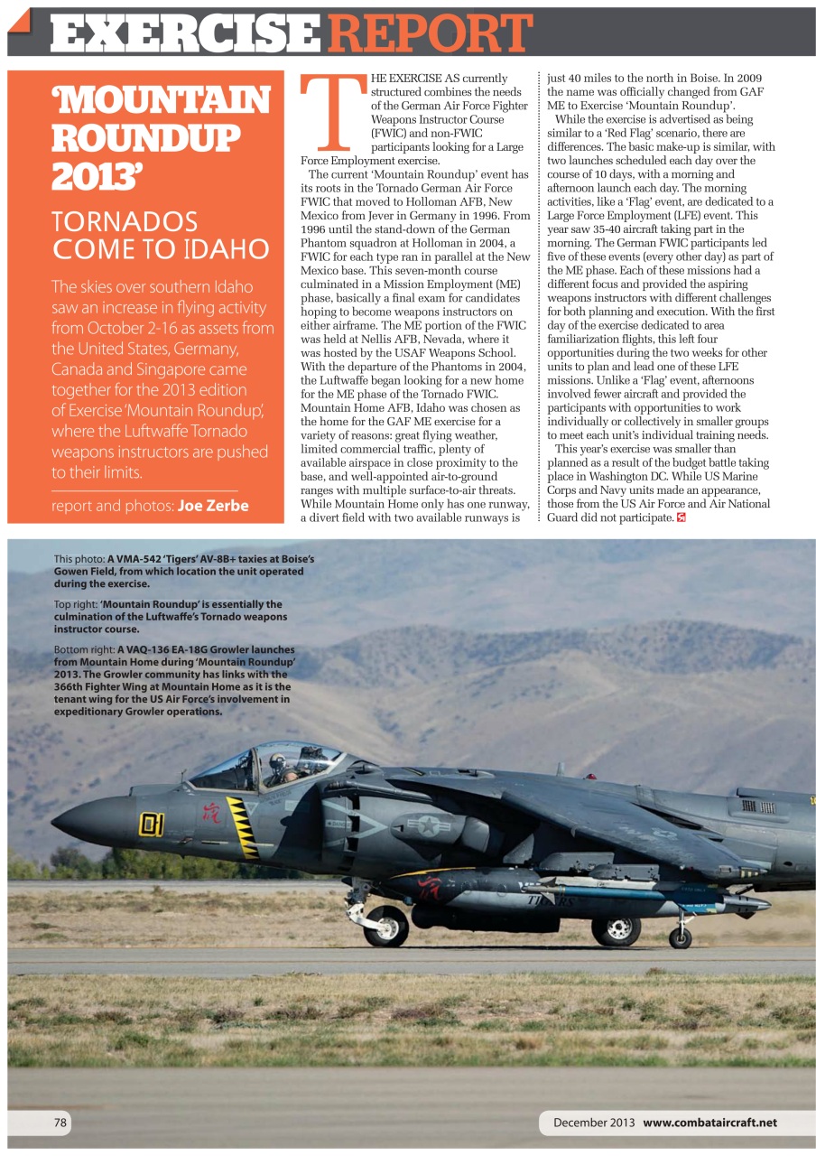 Combat Aircraft Journal Preview Pages
