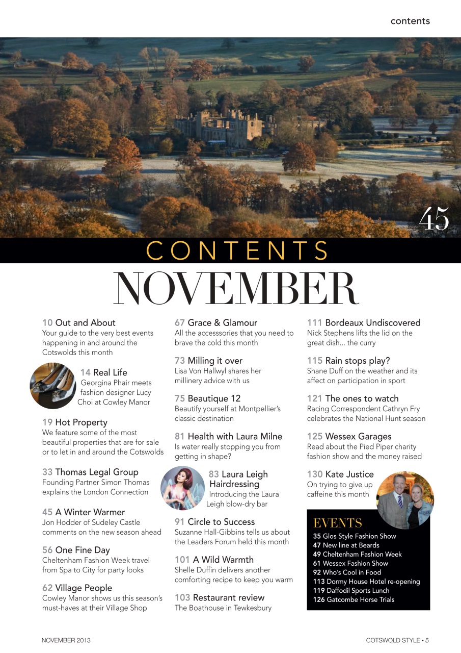 Cotswold Style Preview Pages