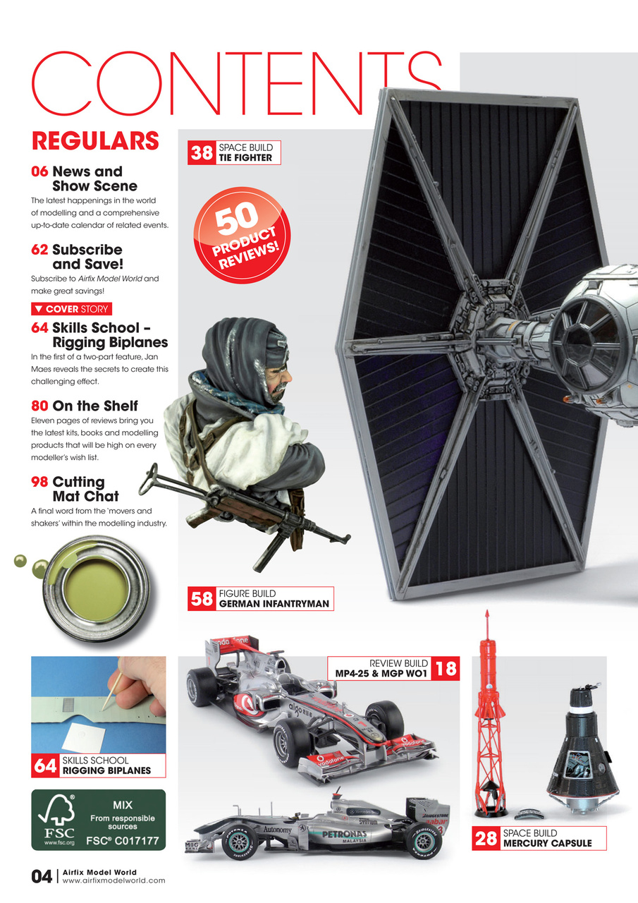 Airfix Model World Preview Pages