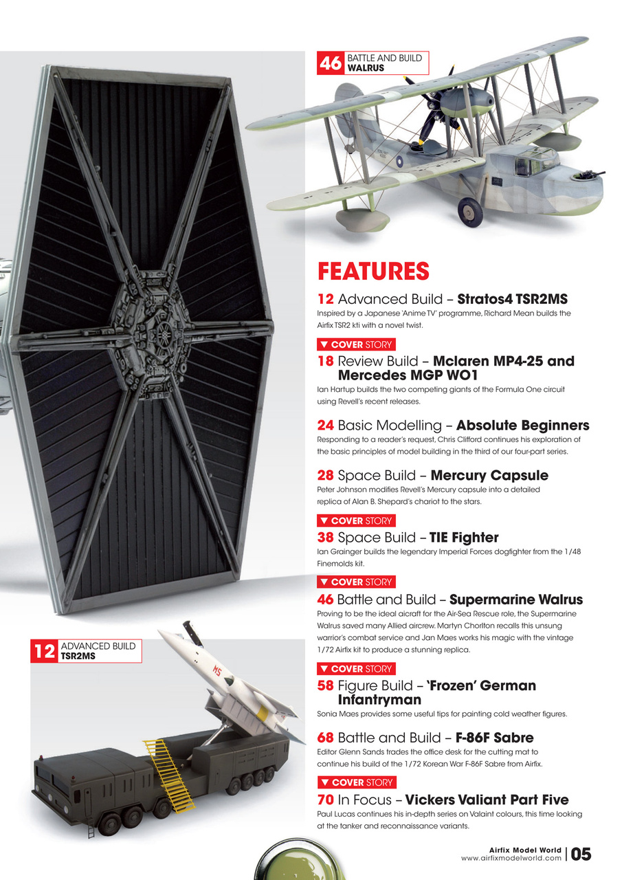 Airfix Model World Preview Pages