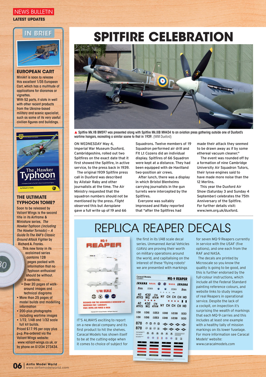 Airfix Model World Preview Pages