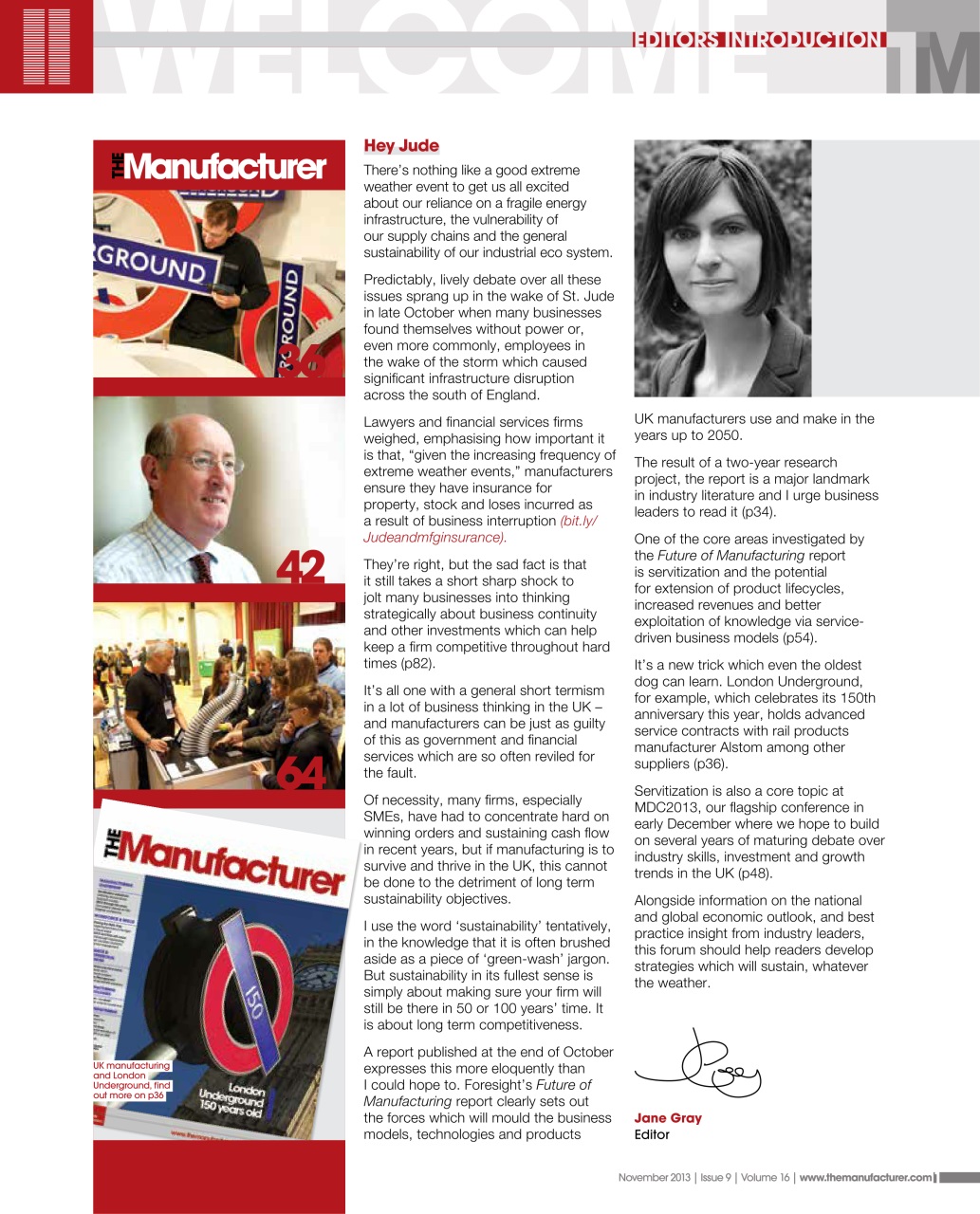 The Manufacturer Preview Pages