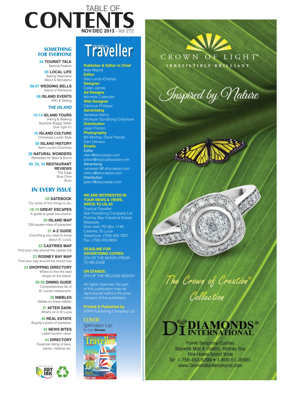 Tropical Traveller Preview Pages