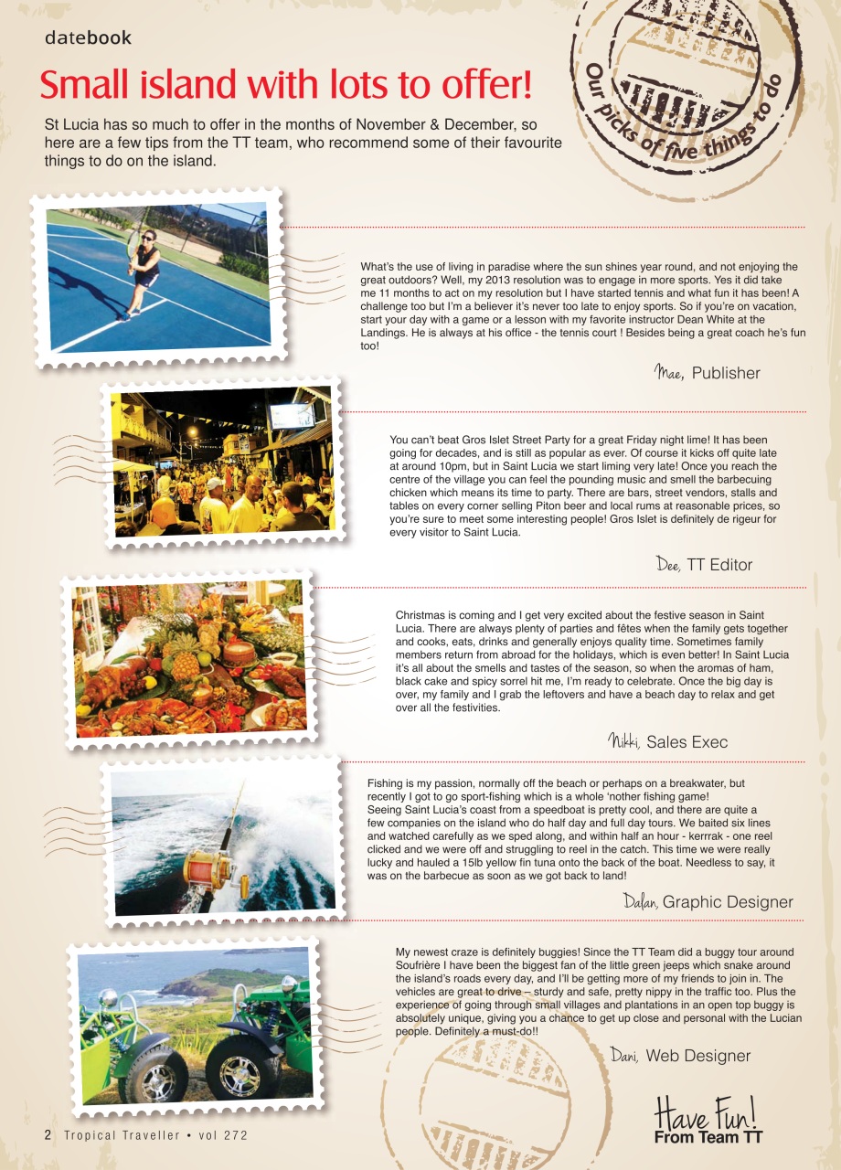 Tropical Traveller Preview Pages