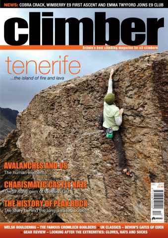 Climber issue December 2013