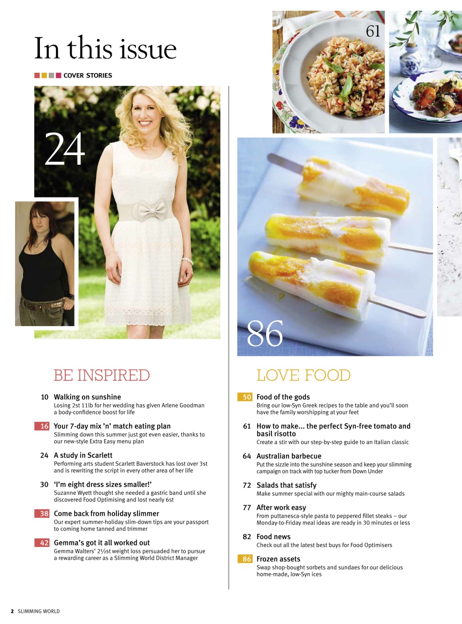 Slimming World Preview Pages