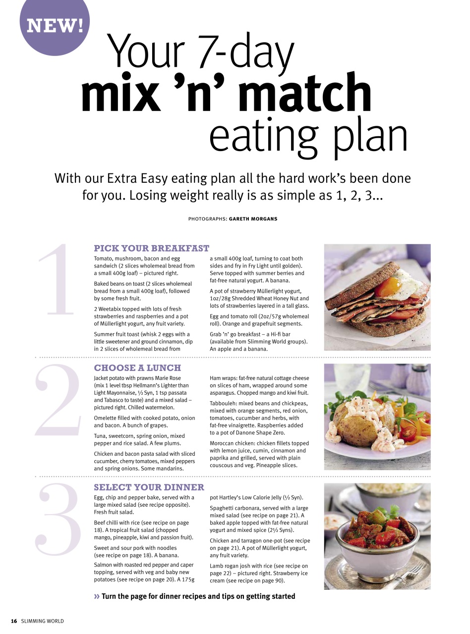 Slimming World Preview Pages