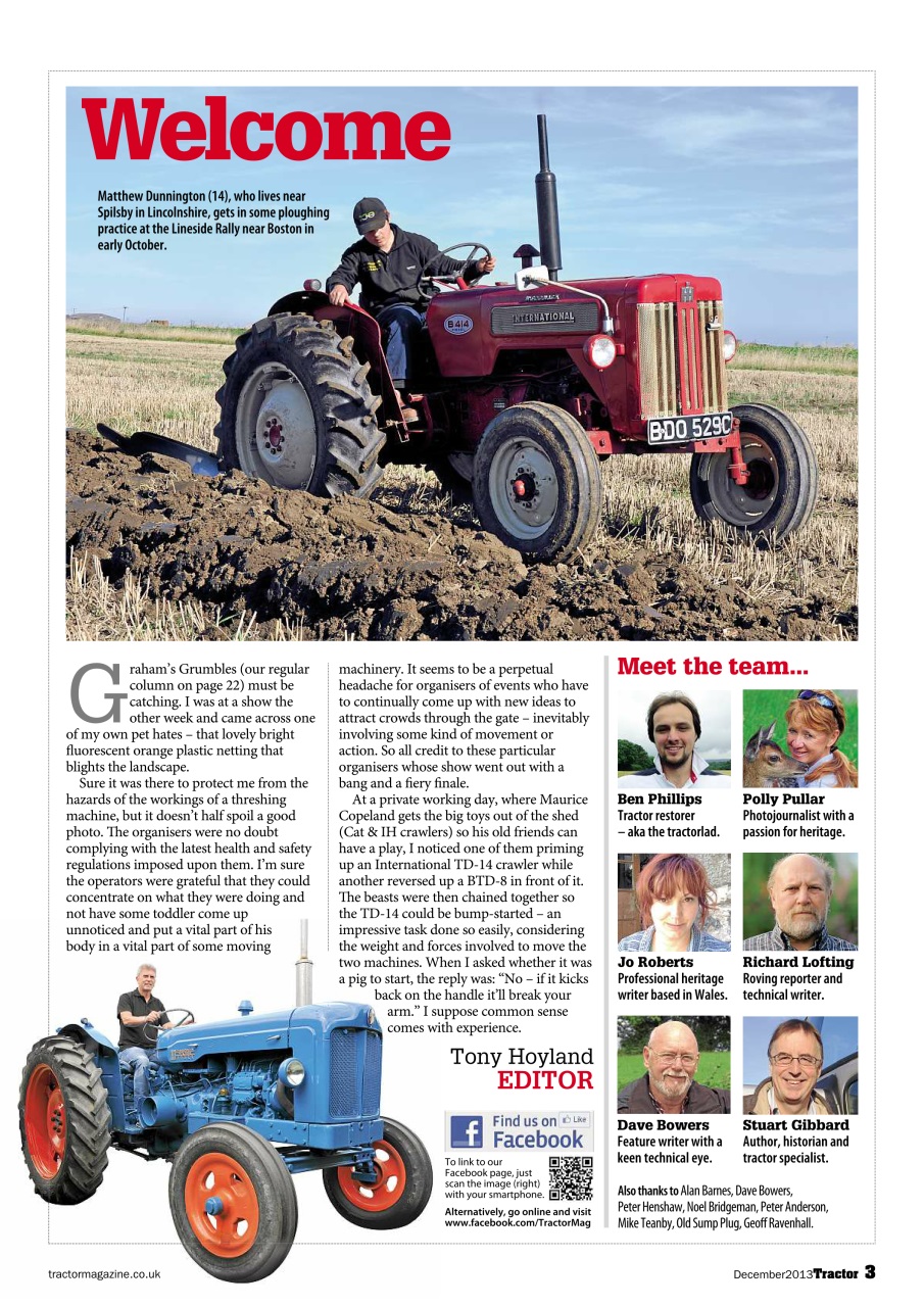 Tractor & Farming Heritage Magazine Preview Pages