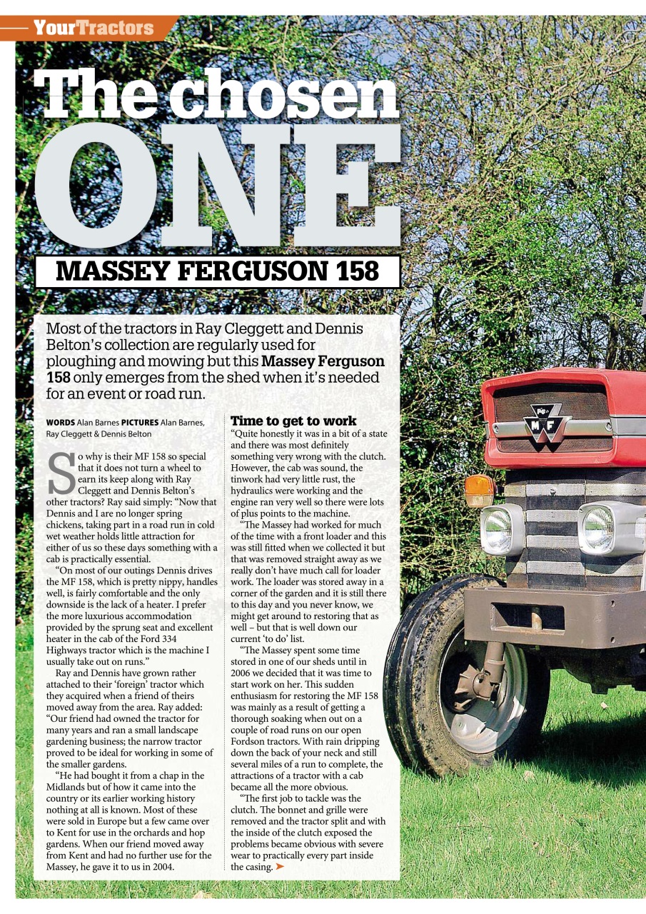 Tractor & Farming Heritage Magazine Preview Pages