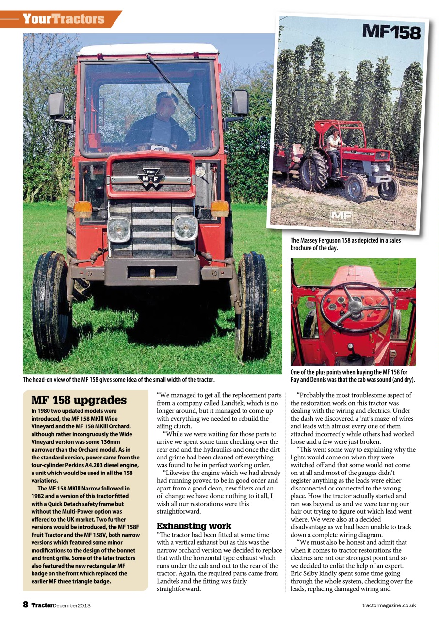 Tractor & Farming Heritage Magazine Preview Pages