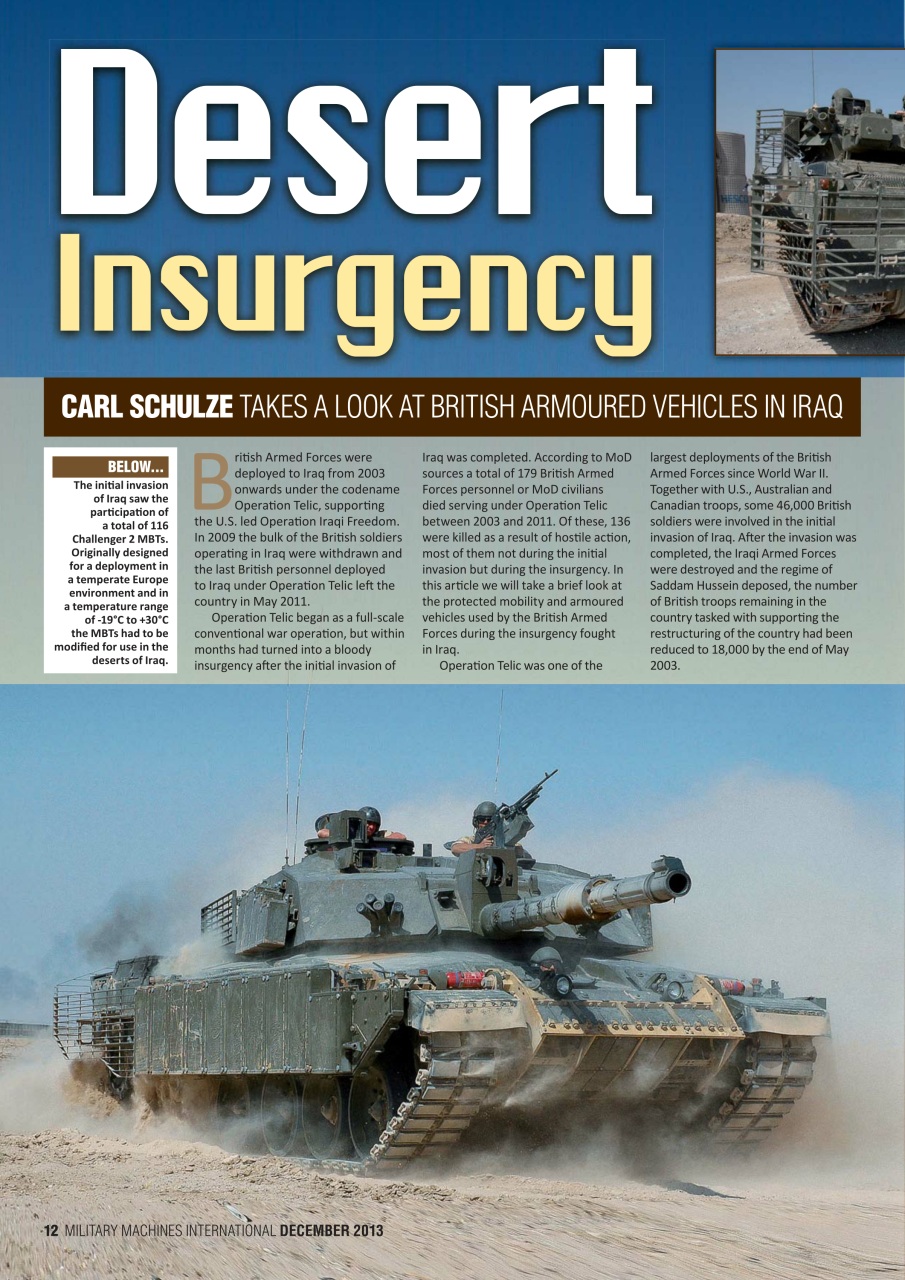 Military Machines International Preview Pages