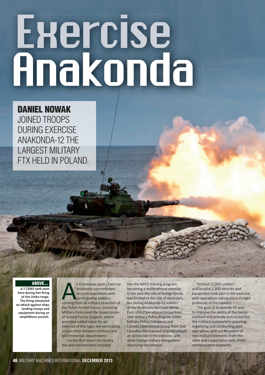 Military Machines International Preview Pages