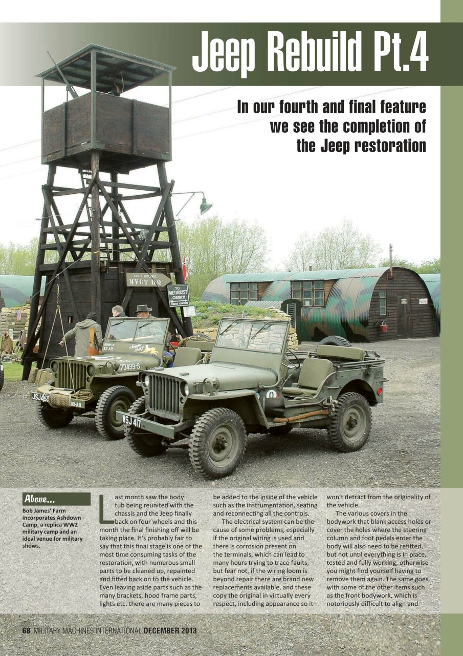 Military Machines International Preview Pages