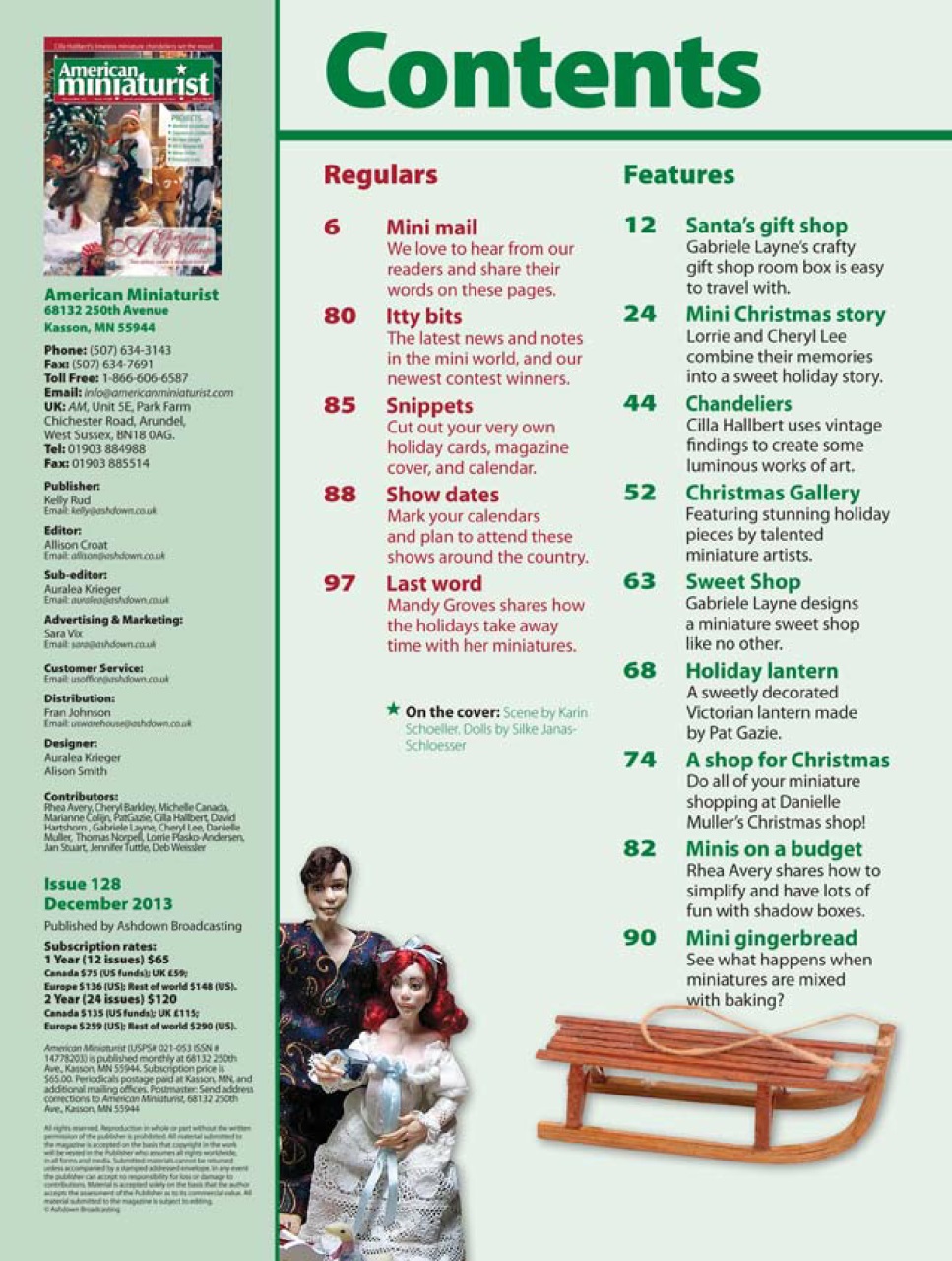 American Miniaturist Preview Pages