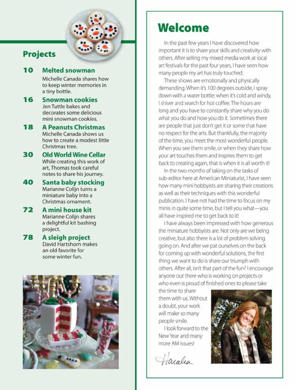 American Miniaturist Preview Pages