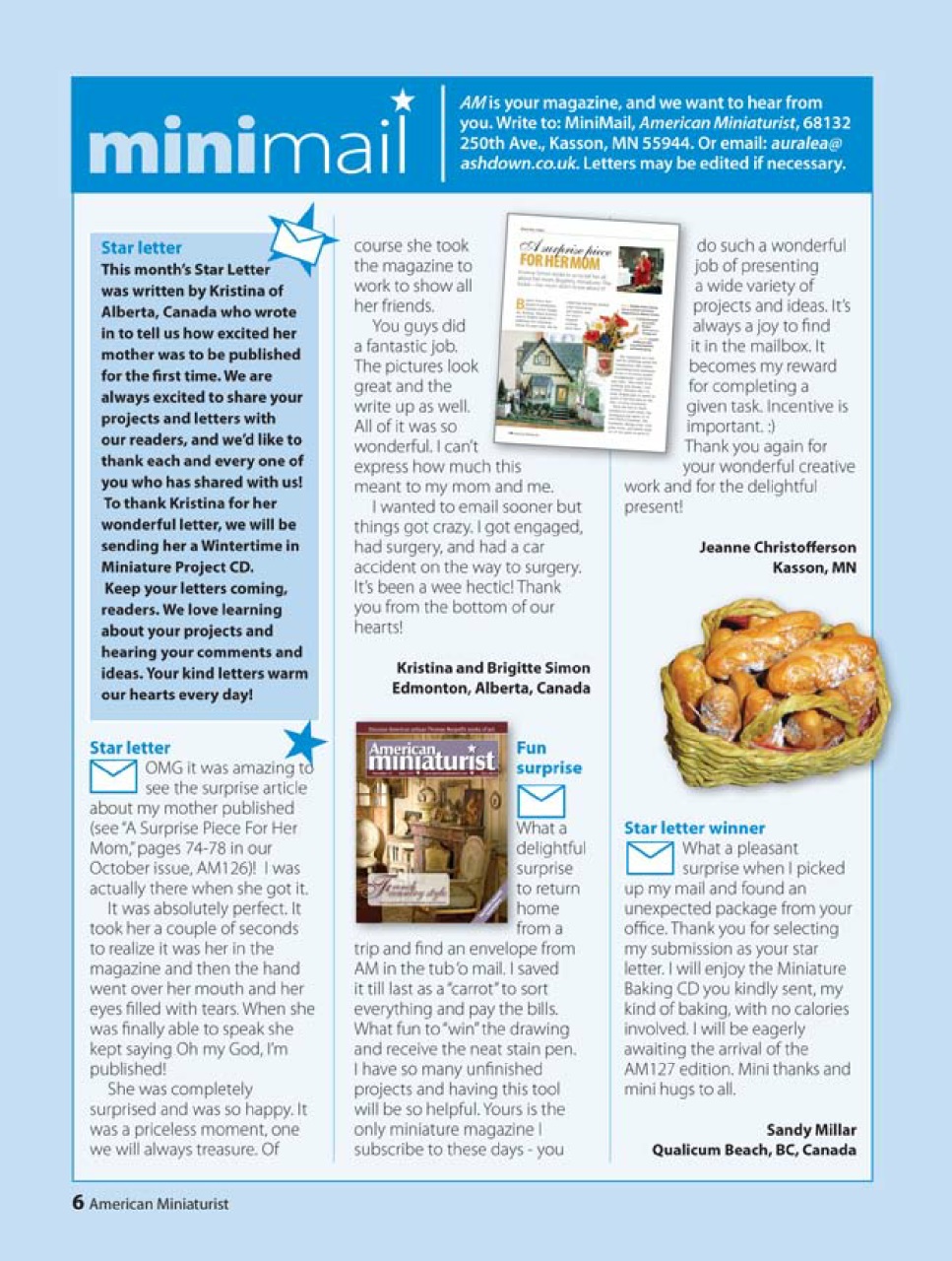 American Miniaturist Preview Pages