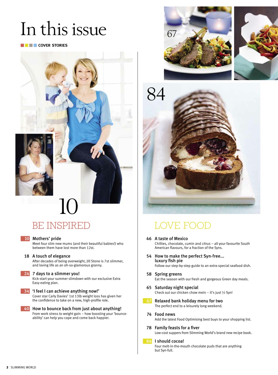 Slimming World Preview Pages