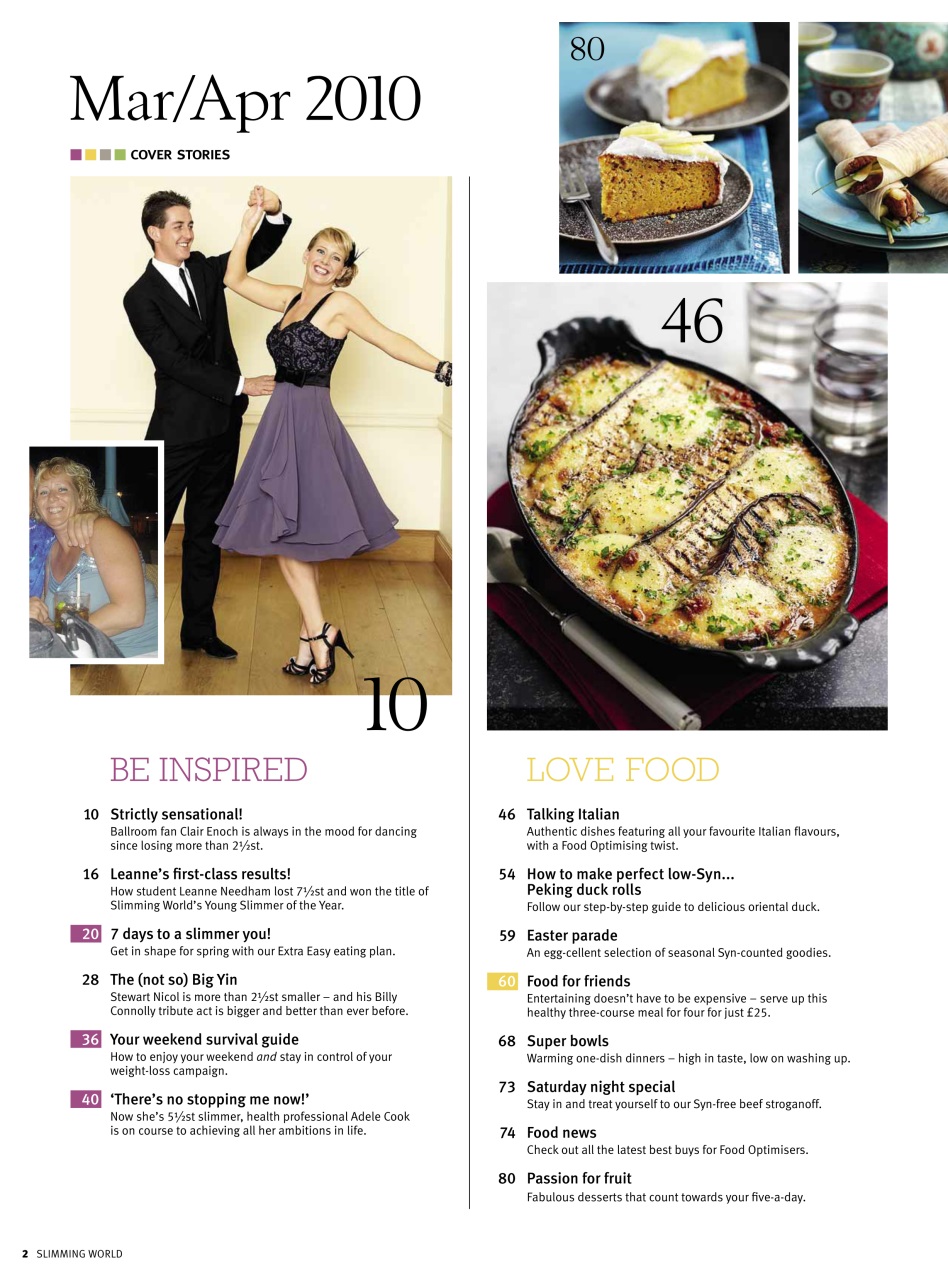 Slimming World Preview Pages