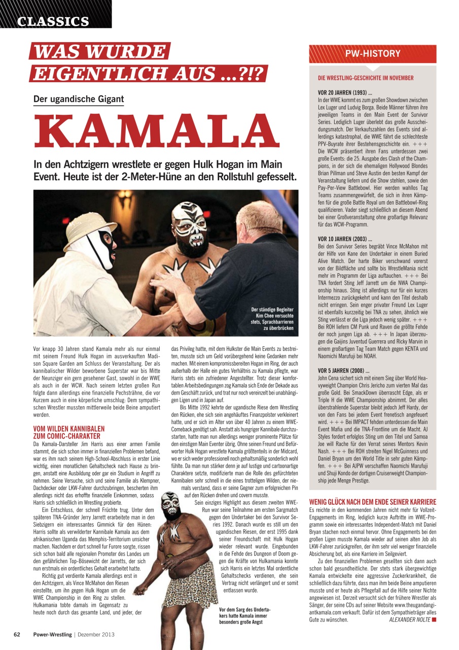 Power-Wrestling Preview Pages