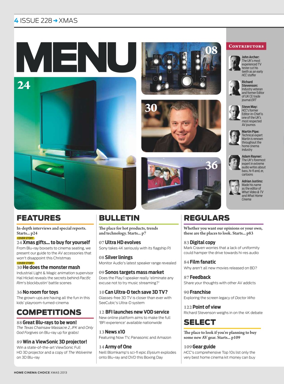 Home Cinema Choice Preview Pages