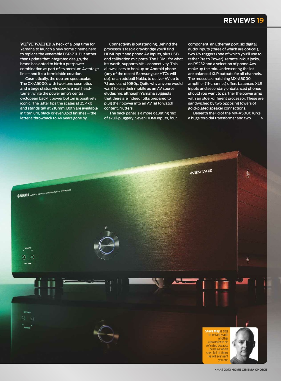 Home Cinema Choice Preview Pages