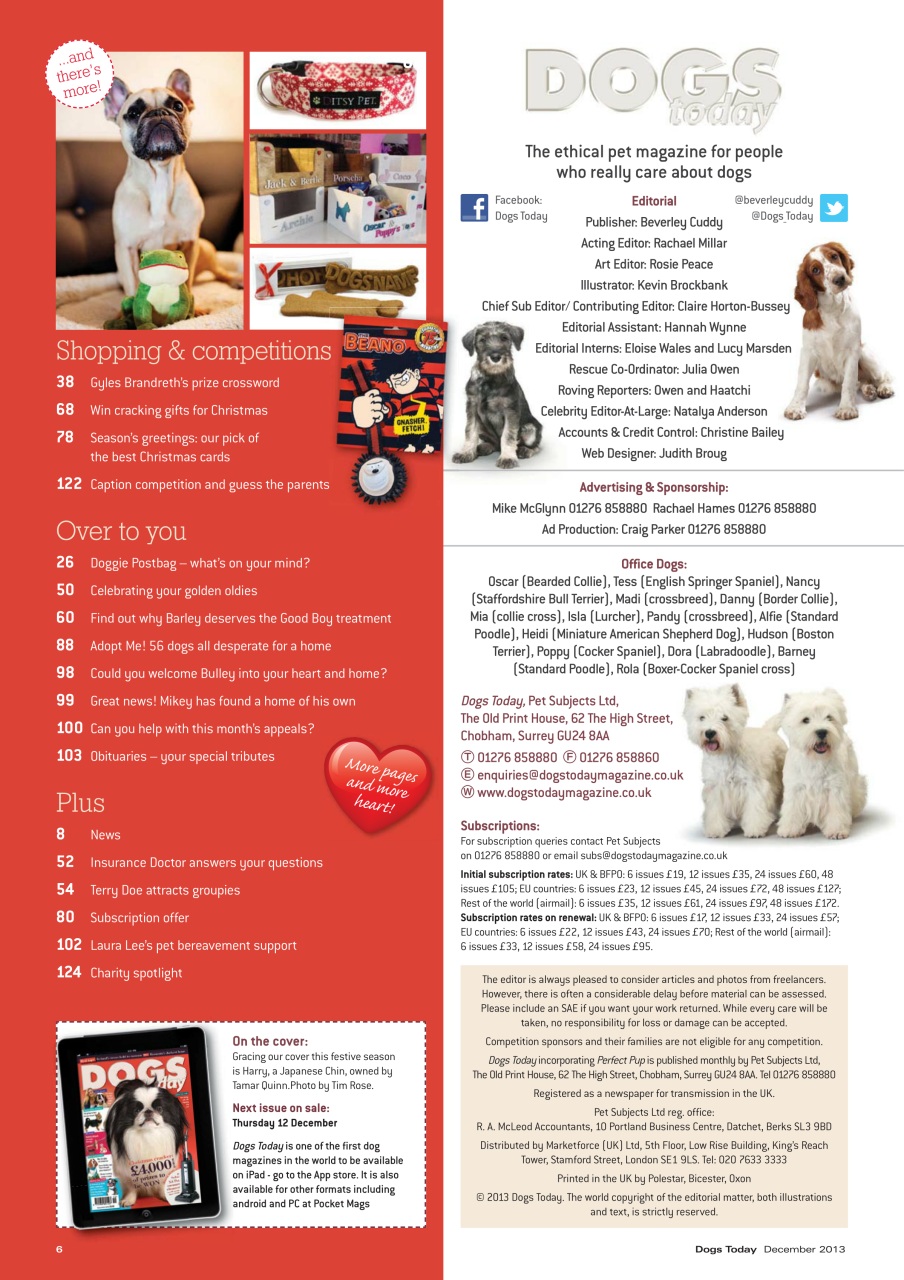 Dogs Today Magazine Preview Pages