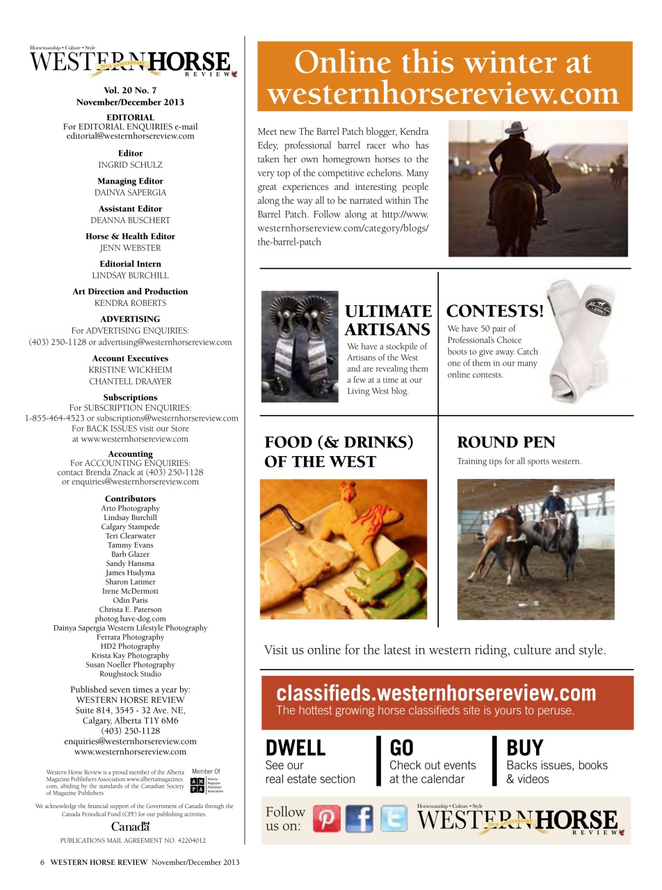 Western Horse Review Preview Pages