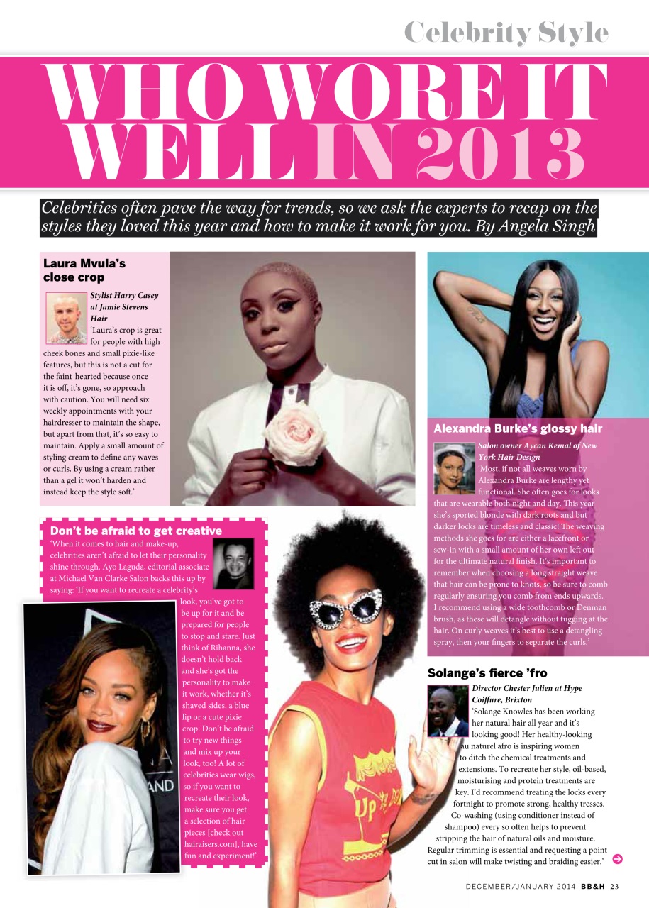 Black Beauty & Hair – the UK's No. 1 Black magazine Preview Pages