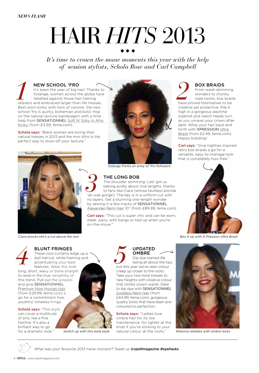 Black Beauty & Hair – the UK's No. 1 Black magazine Preview Pages