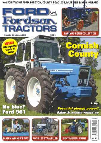 Ford & Fordson issue Cornish County