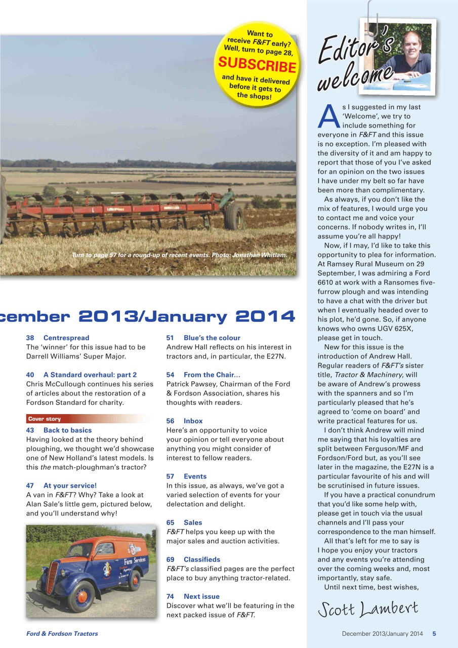 Ford & Fordson Preview Pages