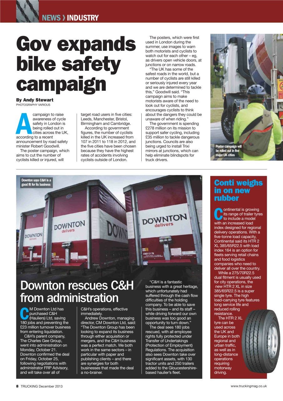 Trucking Magazine Preview Pages
