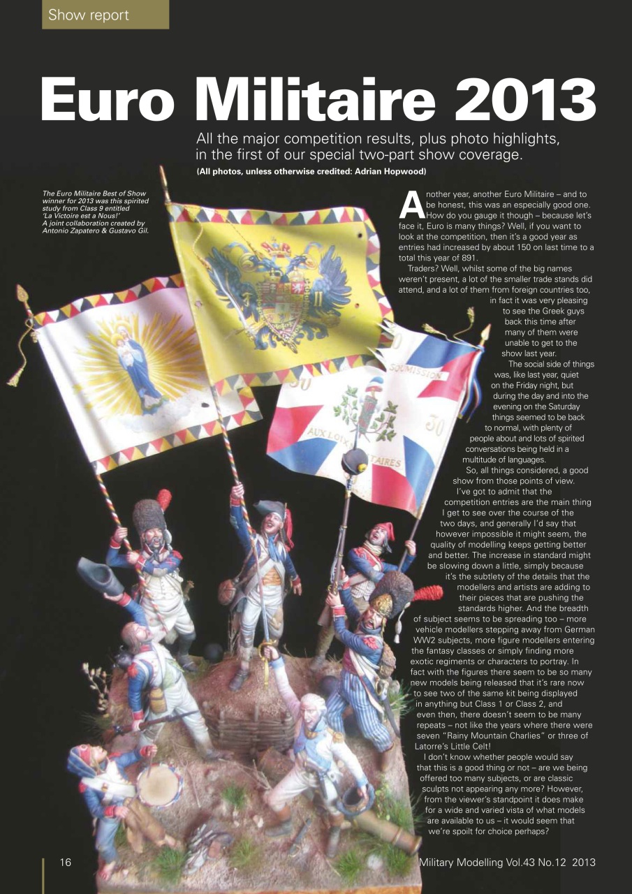 Military Modelling International Magazine Preview Pages