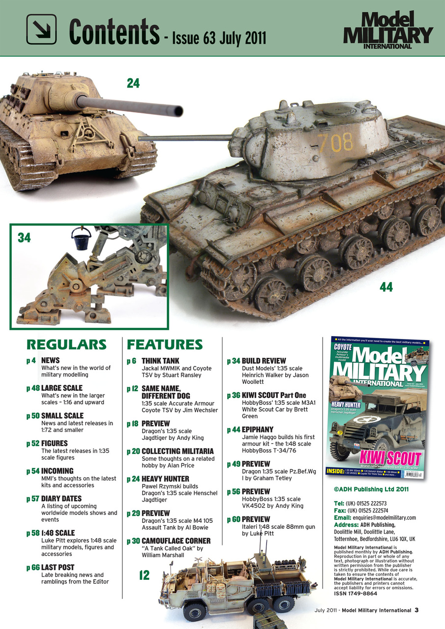 Model Military International Preview Pages