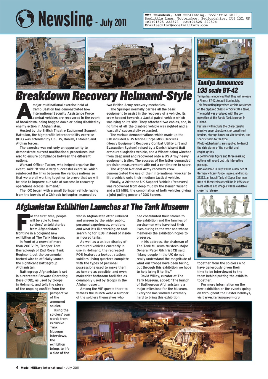 Model Military International Preview Pages