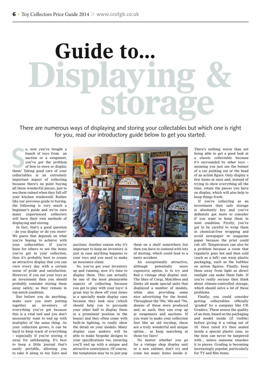 Collectors Gazette Preview Pages