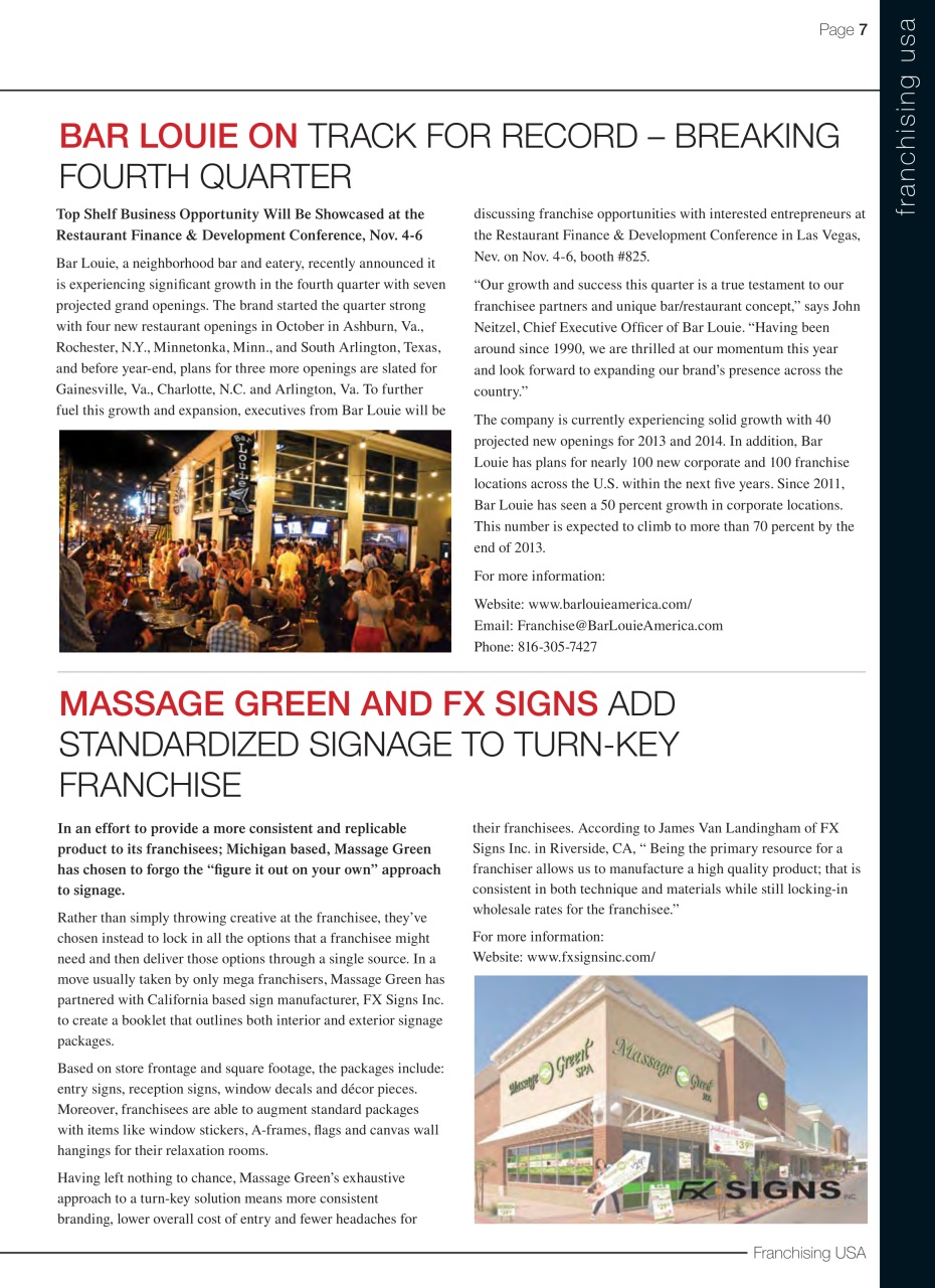 Franchising USA Preview Pages