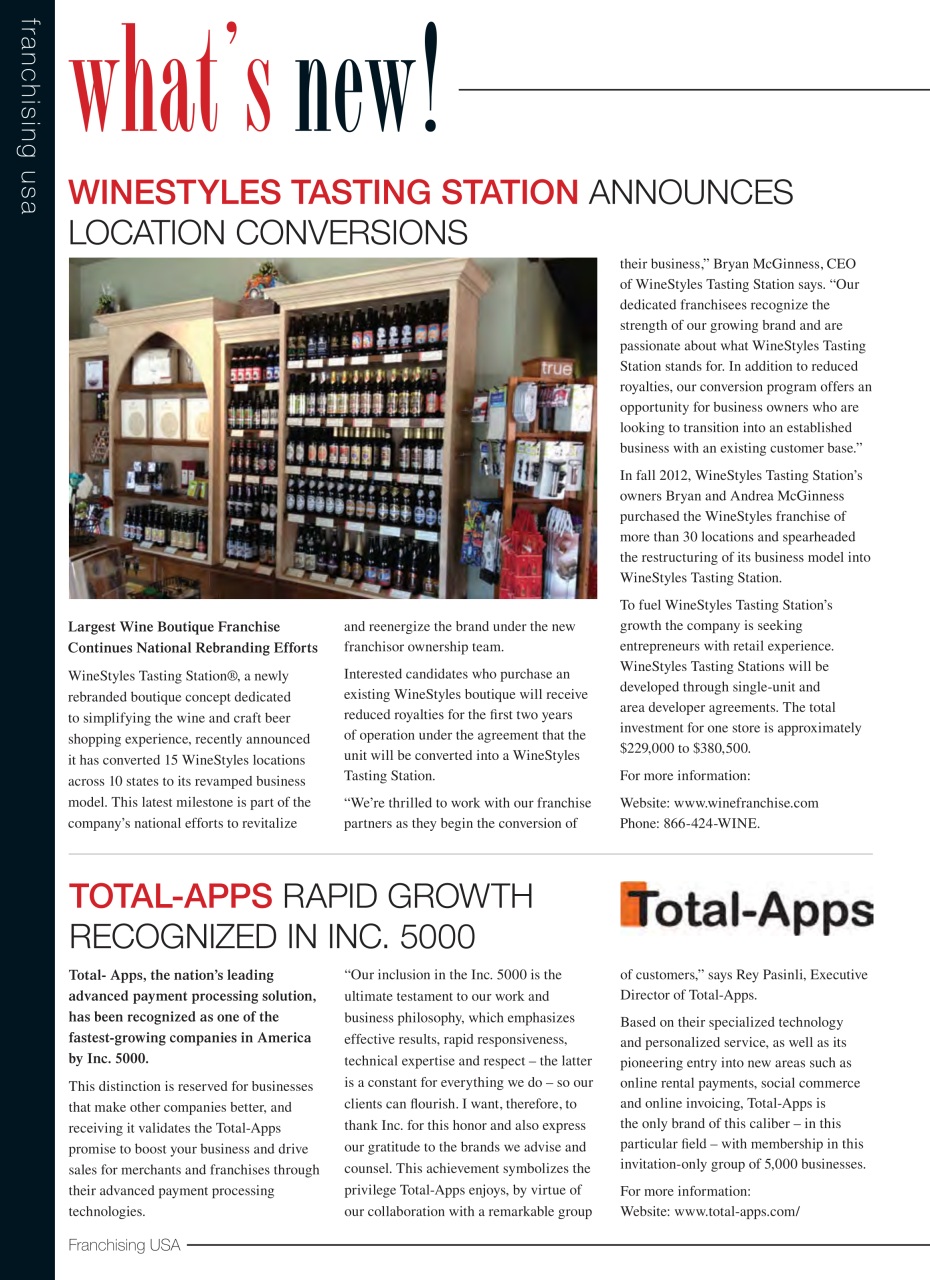 Franchising USA Preview Pages