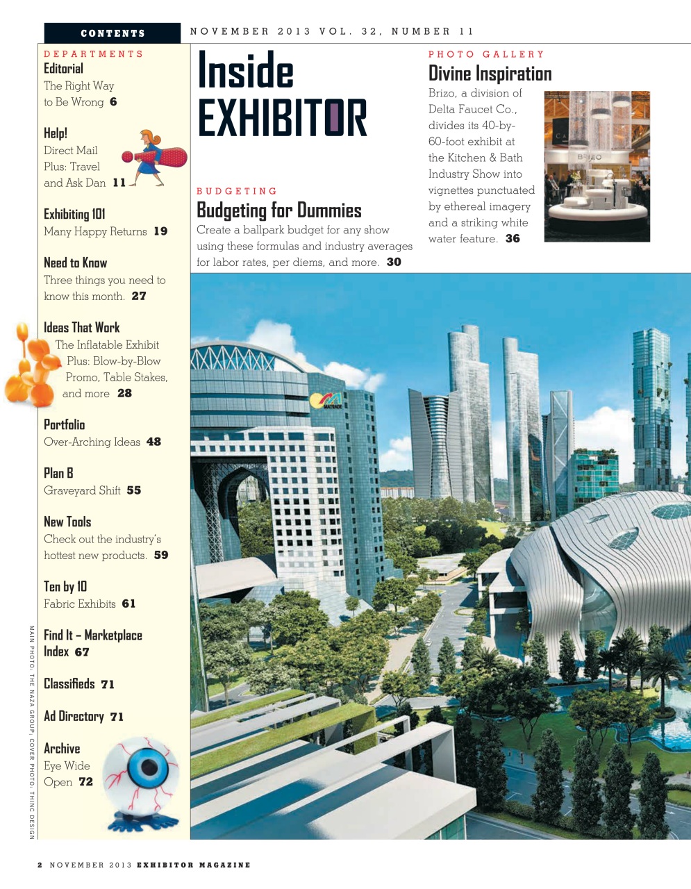 EXHIBITOR Magazine Preview Pages
