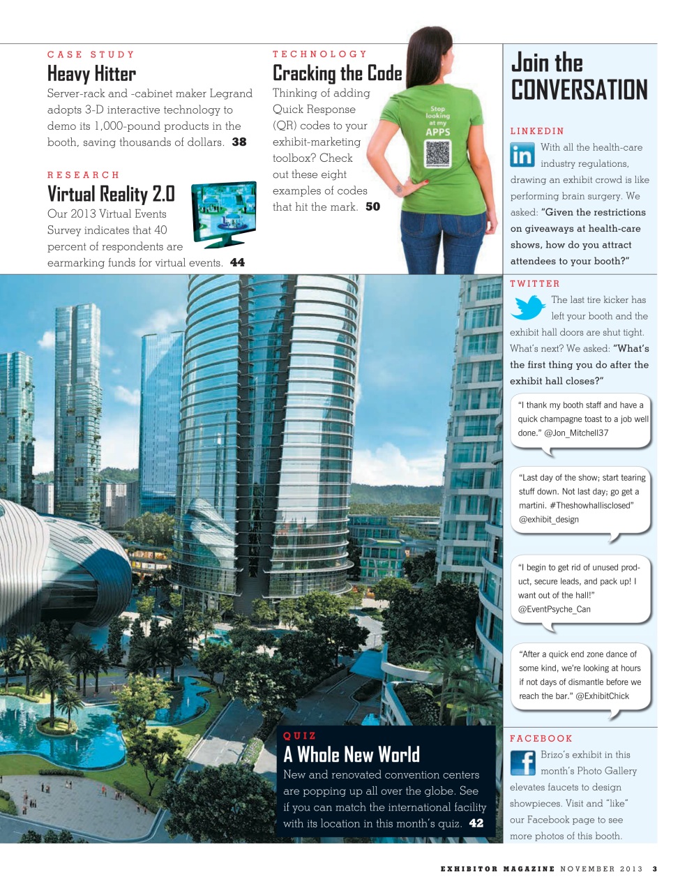 EXHIBITOR Magazine Preview Pages