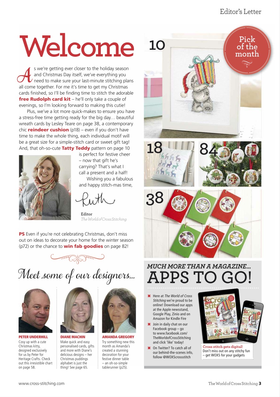 The World of Cross Stitching Preview Pages