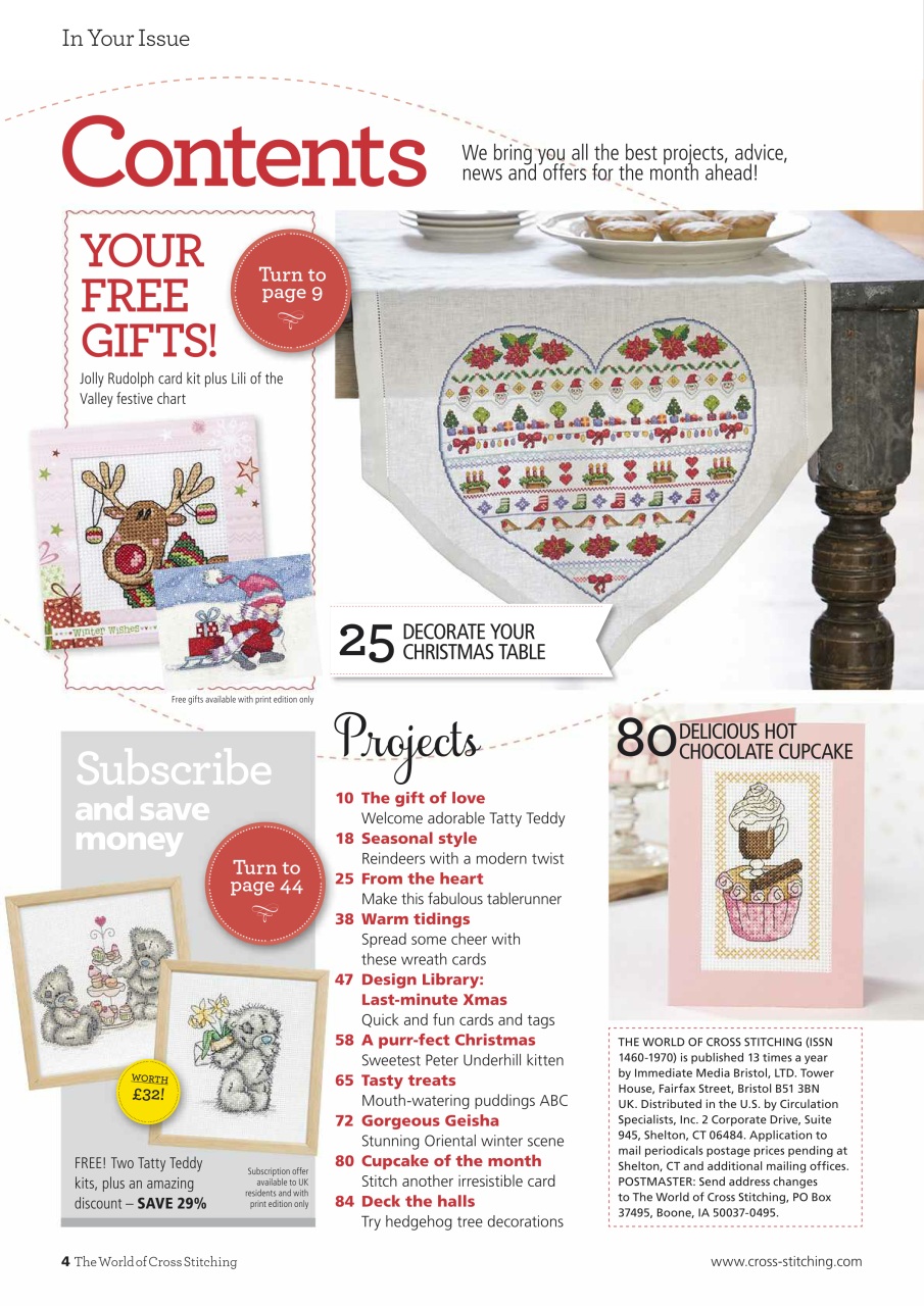 The World of Cross Stitching Preview Pages