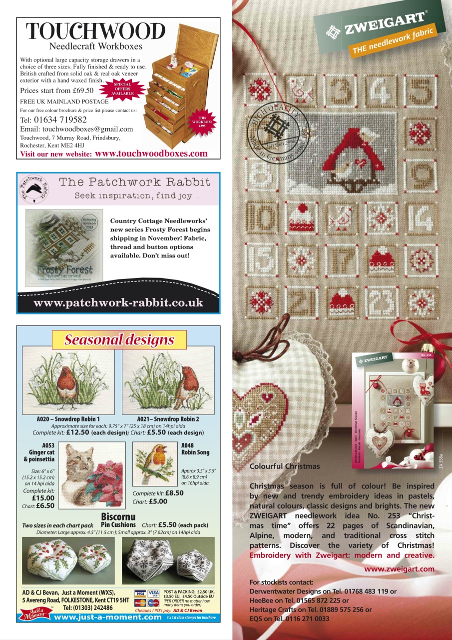 The World of Cross Stitching Preview Pages