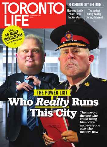 Toronto Life issue DECEMBER 2013