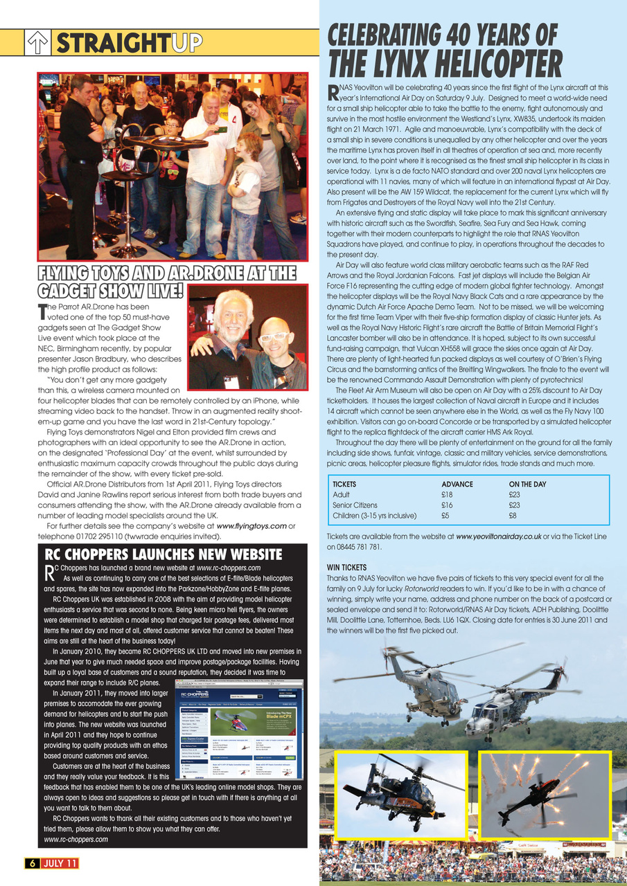 Radio Control Rotor World Preview Pages